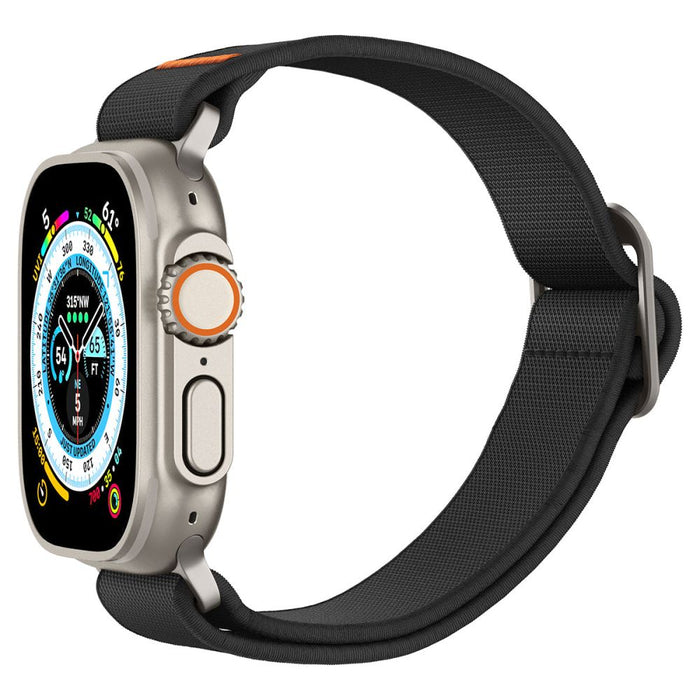 Spigen Fit Lite Ultra Strap for Apple Watch 4/5/6/7/8/9/SE/Ultra (42/44/45/49 mm) - Black