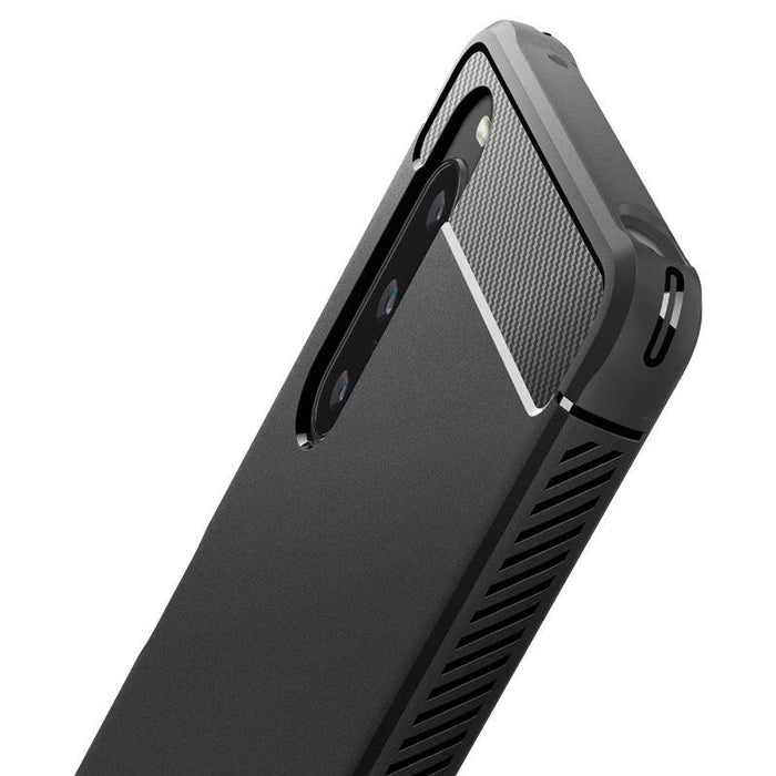 Spigen Rugged Armor Case for Sony Xperia 10 V - Matte Black