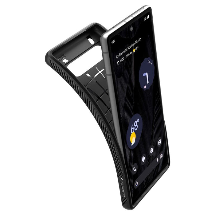Spigen Liquid Air Case for Google Pixel 7A - Matte Black