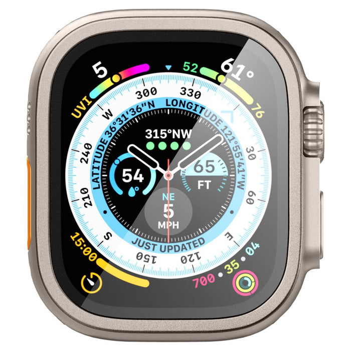 Spigen Glas.tR Slim Pro Tempered Glass for Apple Watch Ultra (49mm) - Beige