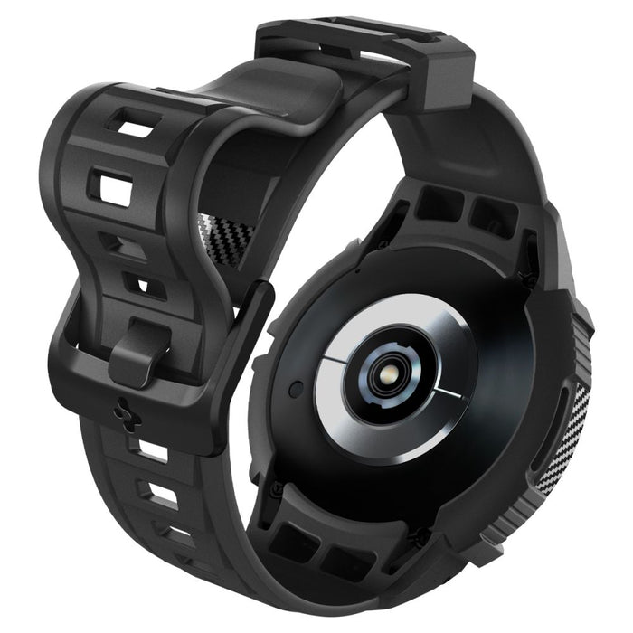 Spigen Rugged Armor Pro Case with Strap for Samsung Galaxy Watch 6 Classic (47mm) - Black