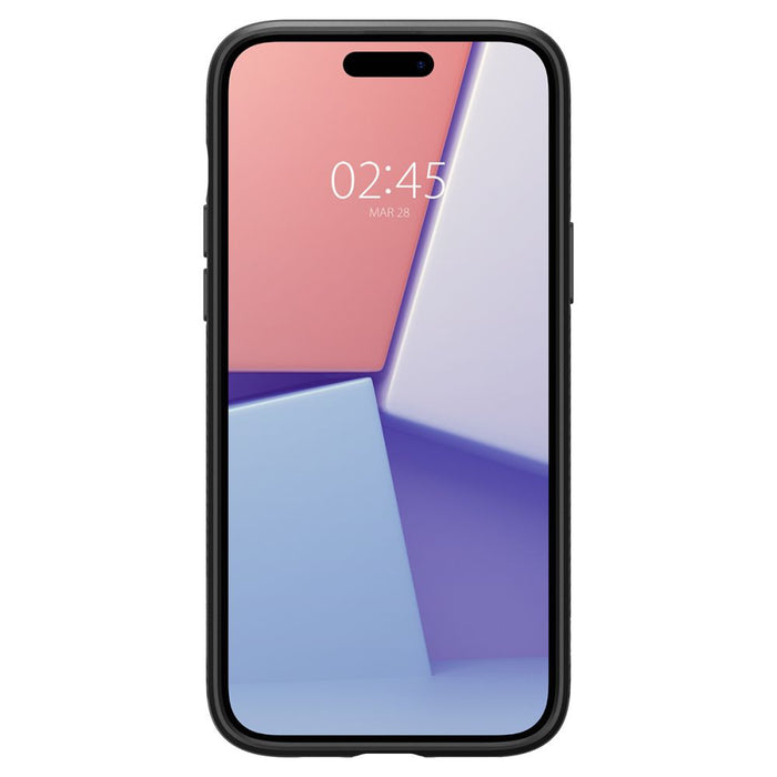 Spigen Liquid Air iPhone 15 Case - Matte Black