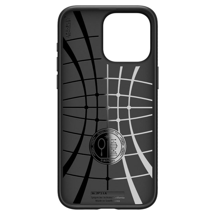 Spigen Liquid Air iPhone 15 Pro Case - Matte Black