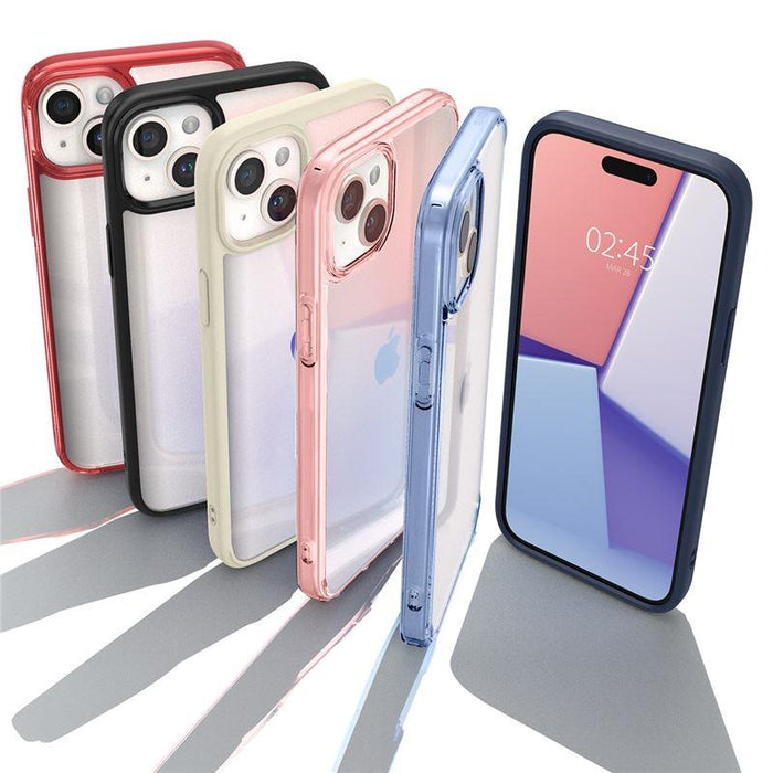 Spigen Ultra Hybrid iPhone 15 Plus Case - Dark Blue