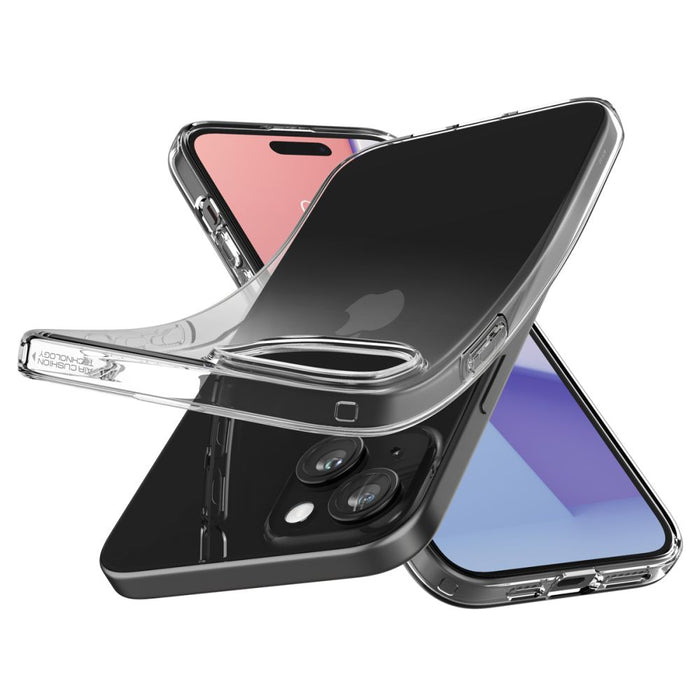 Spigen Liquid Crystal iPhone 15 Plus Case - Clear