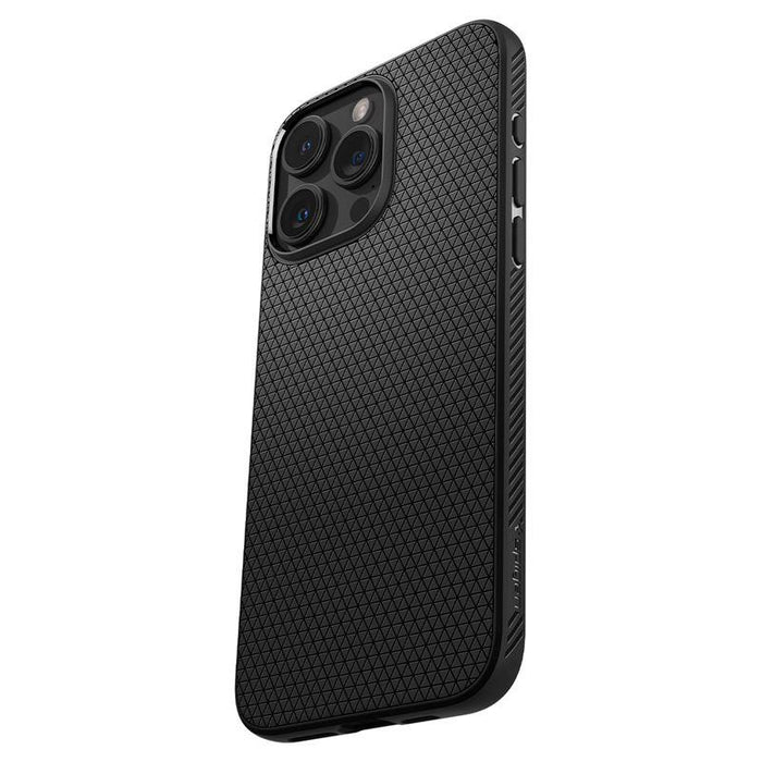 Spigen Liquid Air Case for iPhone 15 Pro Max - Matte Black