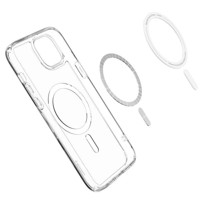 Spigen Crystal Hybrid MagSafe iPhone 15 Plus Case - Clear