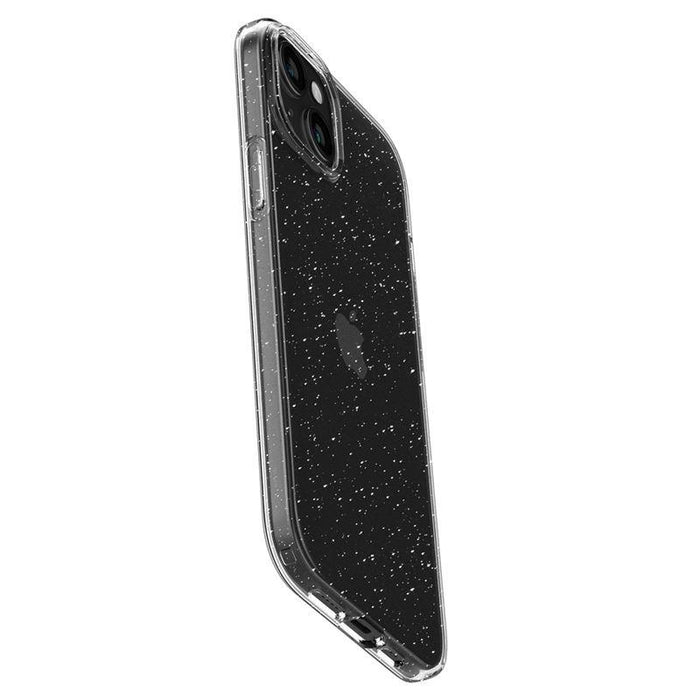 Spigen Liquid Crystal iPhone 15 Plus Case - Clear Glitter