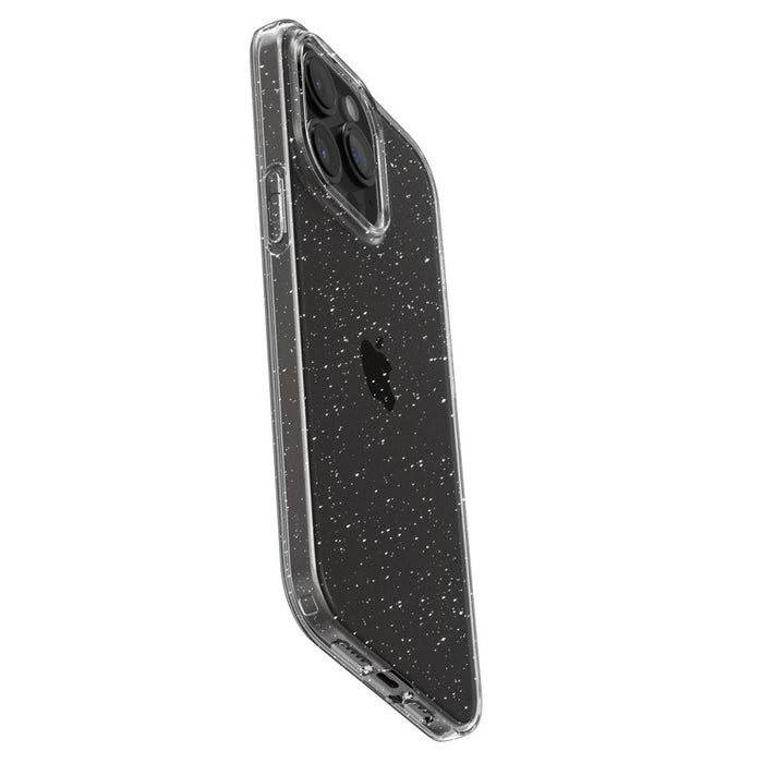 Spigen Liquid Crystal iPhone 15 Pro Max Case - Clear Glitter