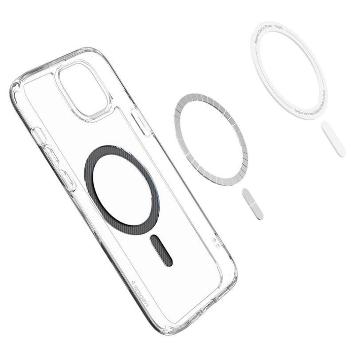 Spigen Ultra Hybrid MagSafe case for iPhone 15 Plus - carbon