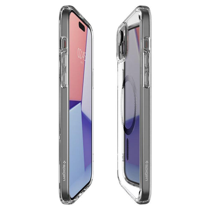 Spigen Ultra Hybrid MagSafe case for iPhone 15 Plus - carbon