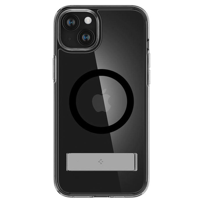 Spigen Ultra Hybrid S MagSafe Case with Stand for iPhone 15 Plus - Black