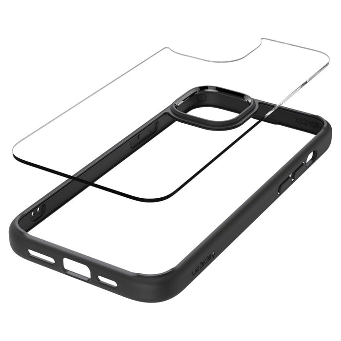 Spigen Ultra Hybrid iPhone 15 Case - Matte Black