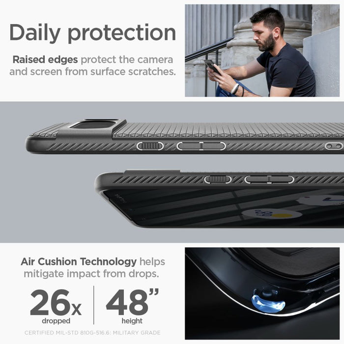 Spigen Liquid Air Case for Google Pixel 8 Pro - Matte Black