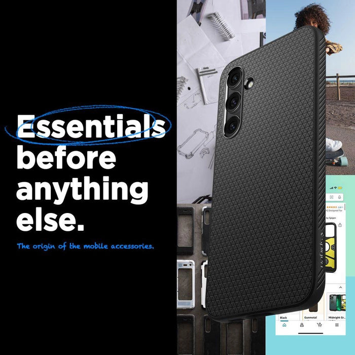 Spigen Liquid Air Case for Samsung Galaxy S23 FE - Matte Black
