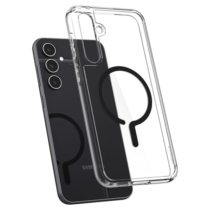 Spigen Ultra Hybrid OneTap Ring Case with MagSafe for Samsung Galaxy S23 FE - Clear Black