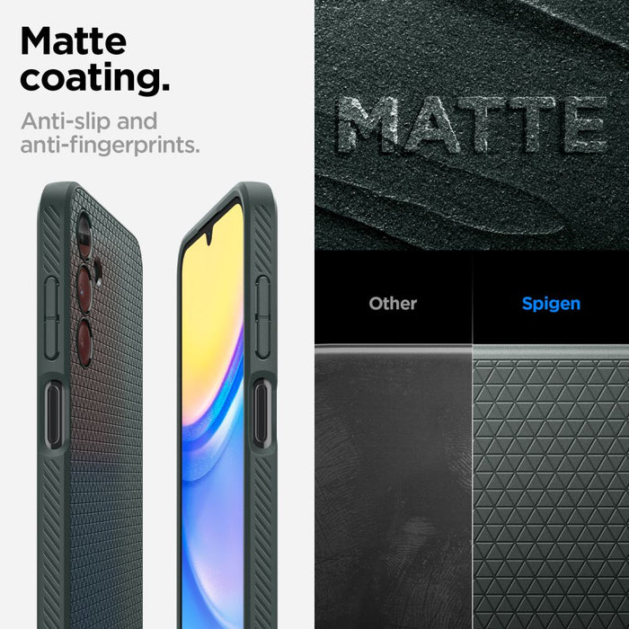 Spigen Liquid Air Case for Samsung Galaxy A15 4G / 5G - Dark Green