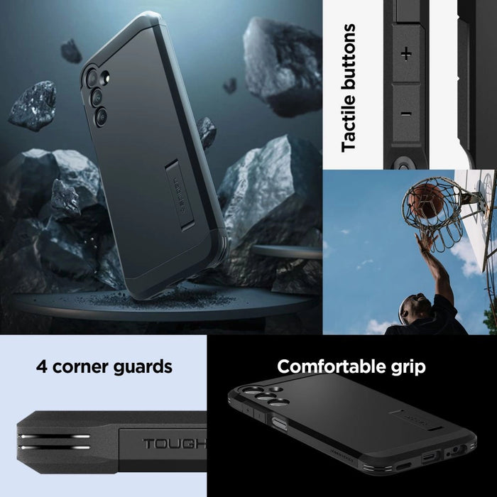 Spigen Rugged Armor Case for Samsung Galaxy A15 4G / 5G - Black
