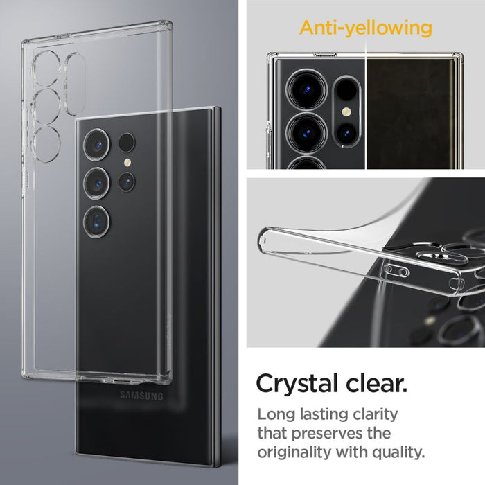 Spigen Liquid Crystal Case for Samsung Galaxy S24 Ultra - Clear
