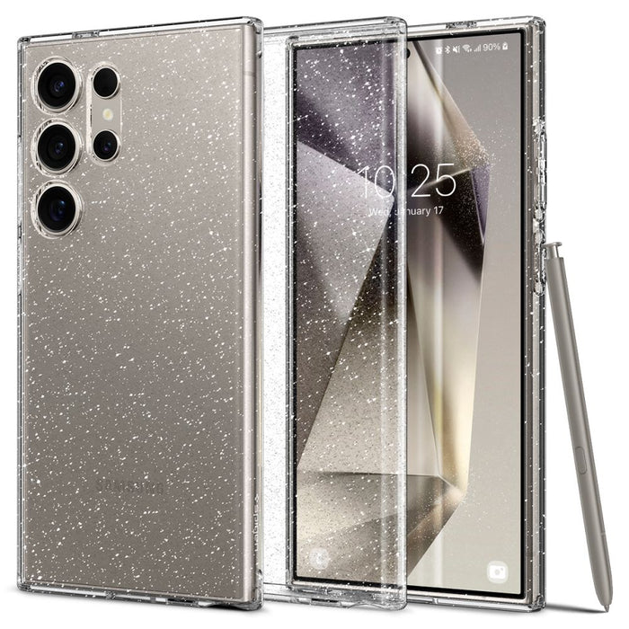 Spigen Liquid Crystal Case for Samsung Galaxy S24 Ultra - Clear Glitter