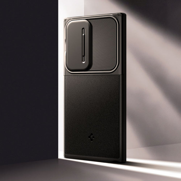 Spigen Optik Armor Case for Samsung Galaxy S24 Ultra - Black
