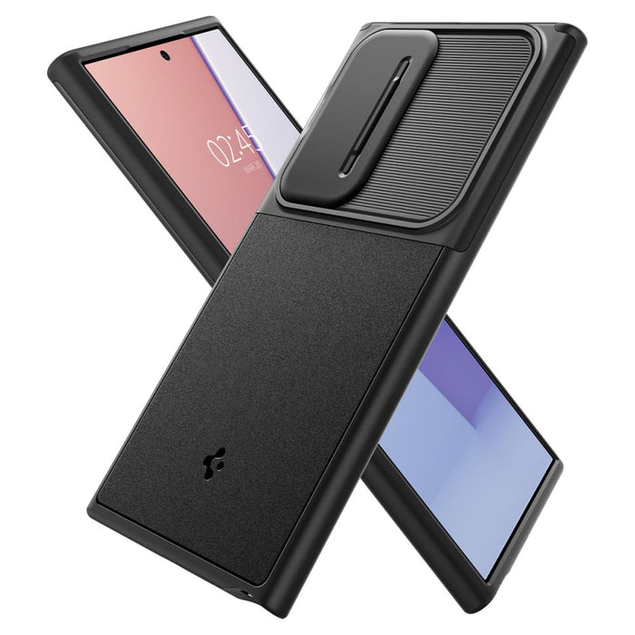 Spigen Optik Armor Case for Samsung Galaxy S24 Ultra - Black