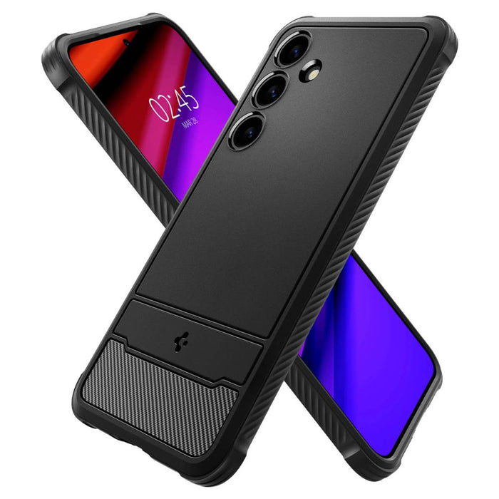 Spigen Rugged Armor Case for Samsung Galaxy S24+ - Matte Black