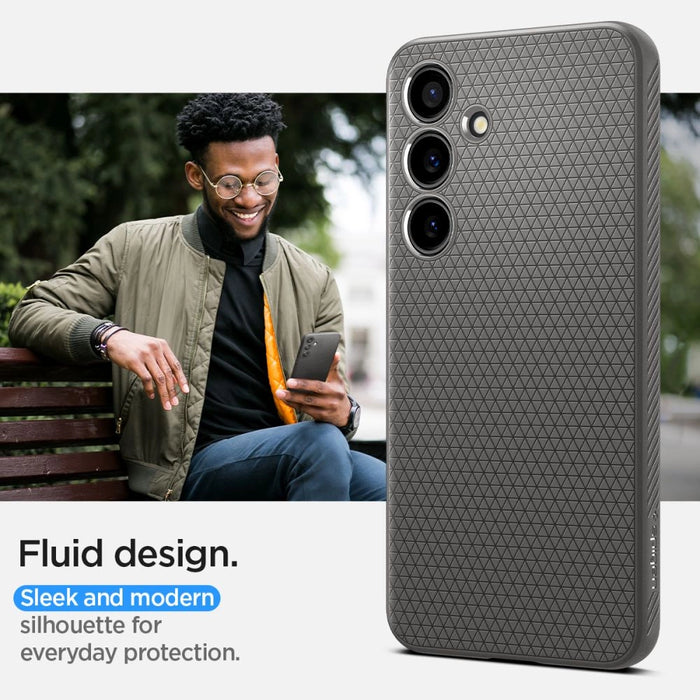 Spigen Liquid Air Case for Samsung Galaxy S24 - Gray