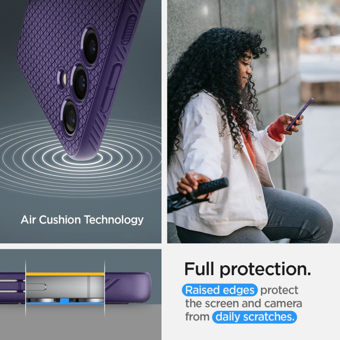 Spigen Liquid Air Case for Samsung Galaxy S24 - Purple