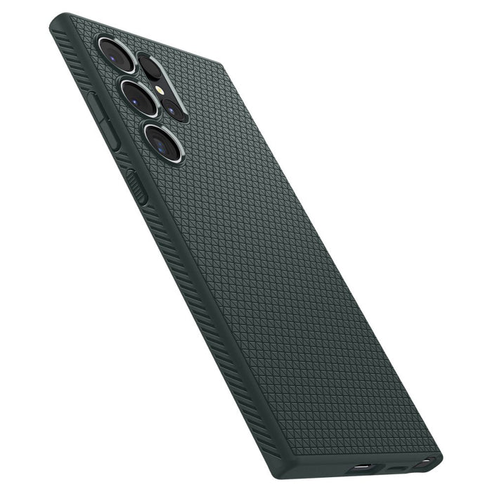 Spigen Liquid Air Case for Samsung Galaxy S24 Ultra - Dark Green