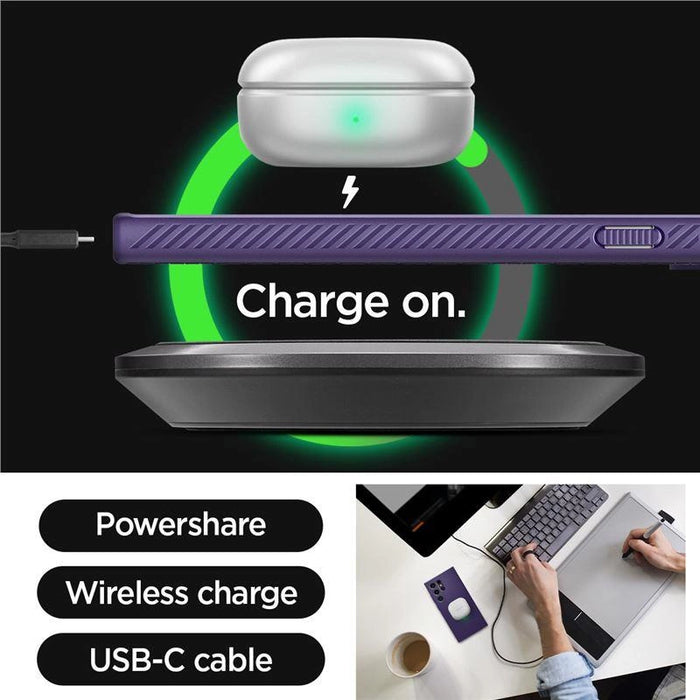 Spigen Liquid Air Case for Samsung Galaxy S24 Ultra - Purple