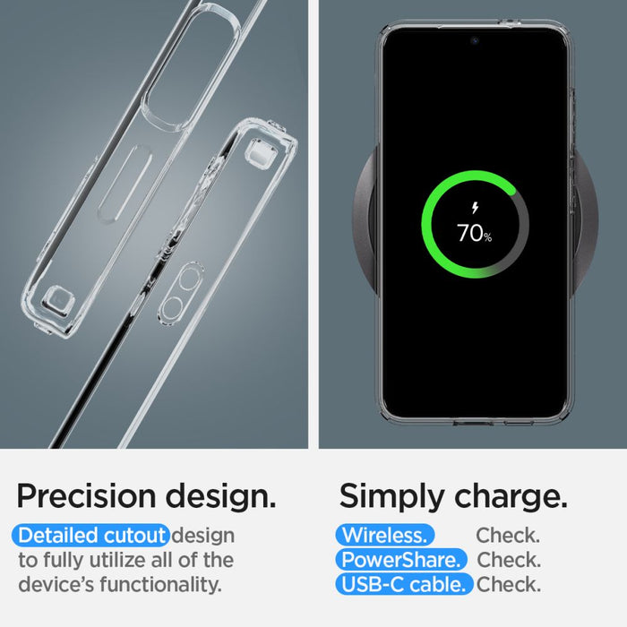 Spigen Liquid Crystal Case for Samsung Galaxy S24+ - Transparent