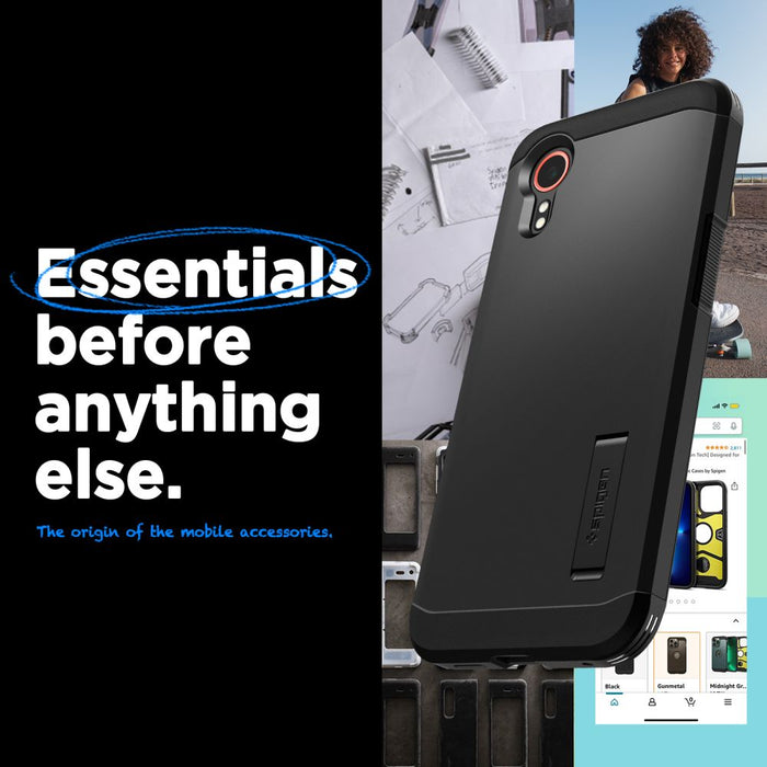 Spigen Tough Armor case for Samsung Galaxy XCover 7 - black