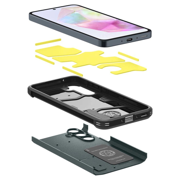 Spigen Tough Armor Case for Samsung Galaxy A35 5G - Green