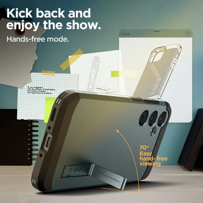 Spigen Tough Armor Case for Samsung Galaxy A35 5G - Green