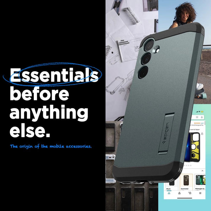 Spigen Tough Armor Case for Samsung Galaxy A35 5G - Green