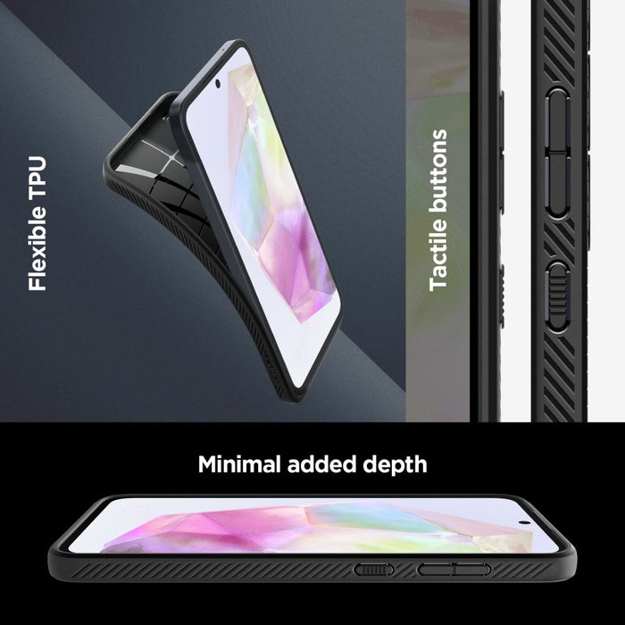 Spigen Liquid Air Case for Samsung Galaxy A35 5G - Matte Black