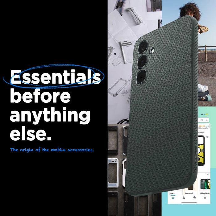 Spigen Liquid Air Case for Samsung Galaxy A35 5G - Green