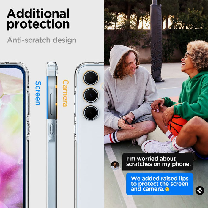 Spigen Ultra Hybrid Case for Samsung Galaxy A35 5G - Transparent