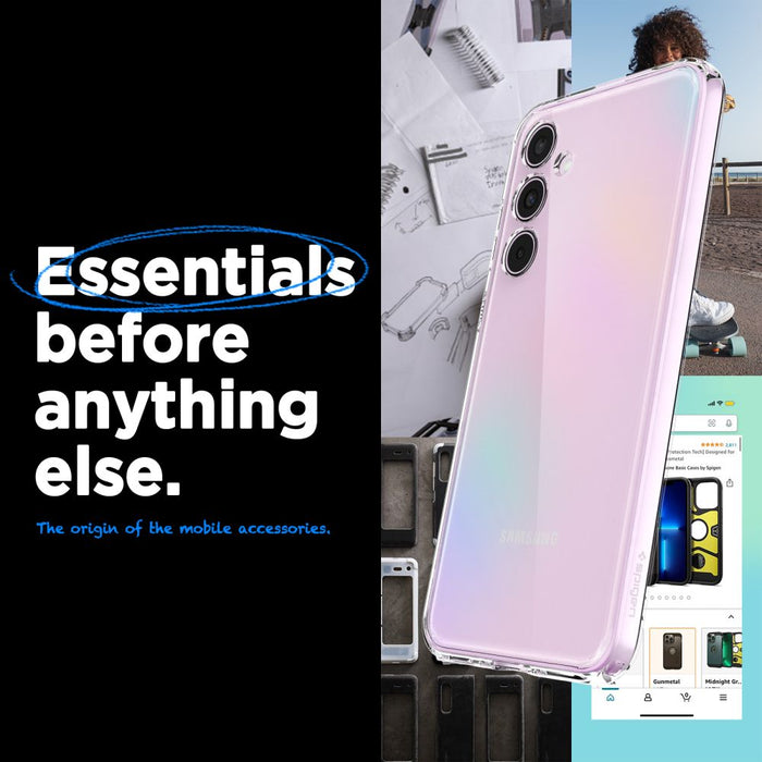 Spigen Ultra Hybrid Case for Samsung Galaxy A35 5G - Transparent