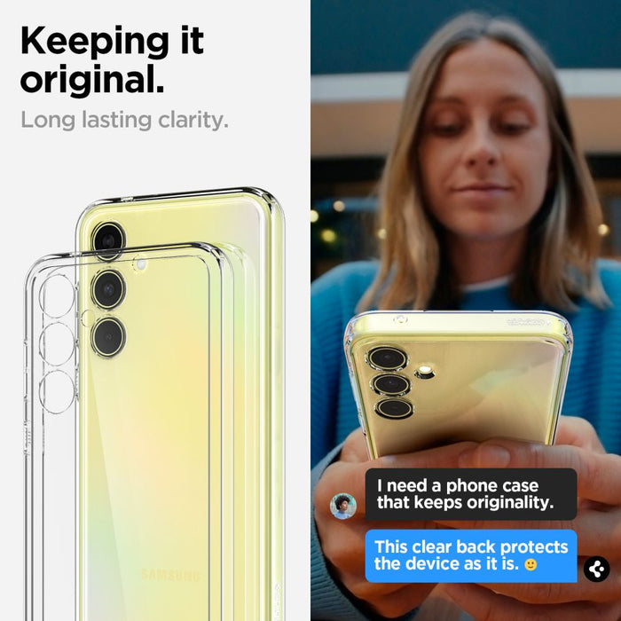 Spigen Ultra Hybrid Case for Samsung Galaxy A35 5G - Transparent
