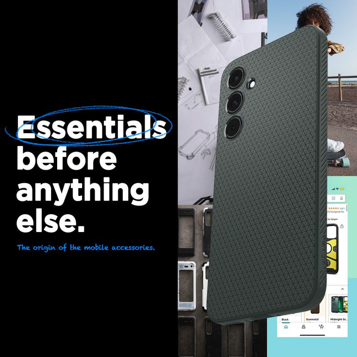 Spigen Liquid Air Case for Samsung Galaxy A55 5G - Green