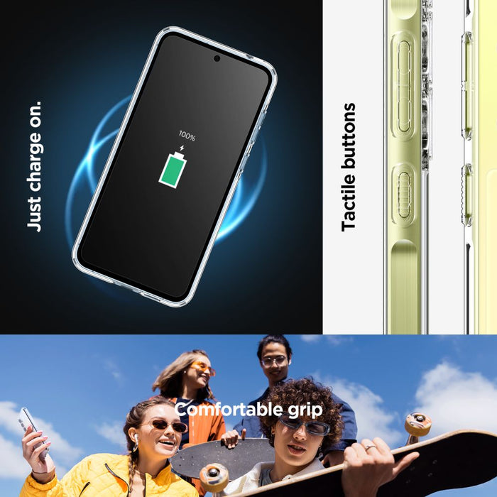 Spigen Ultra Hybrid Case for Samsung Galaxy A55 5G - Transparent