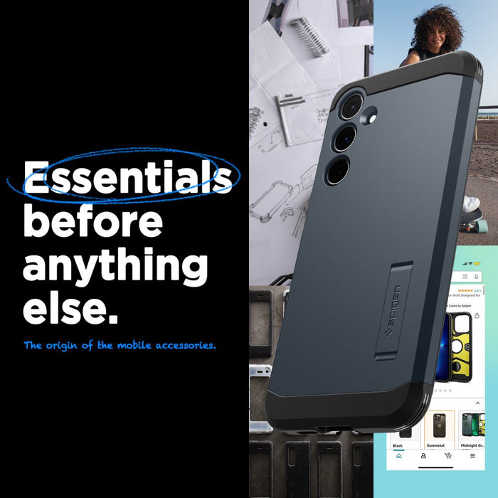 Spigen Tough Armor Case for Samsung Galaxy A55 5G - Gray