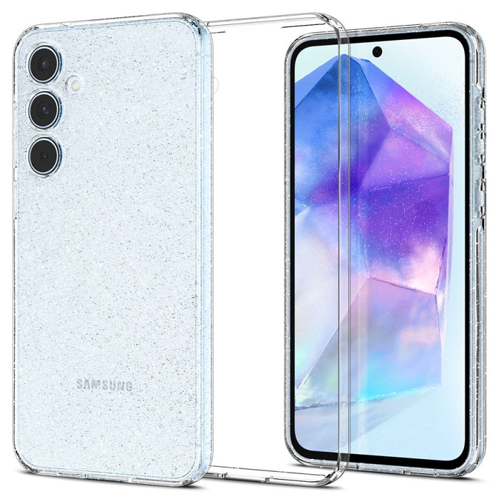 Spigen Liquid Crystal Case for Samsung Galaxy A55 5G - Clear Glitter