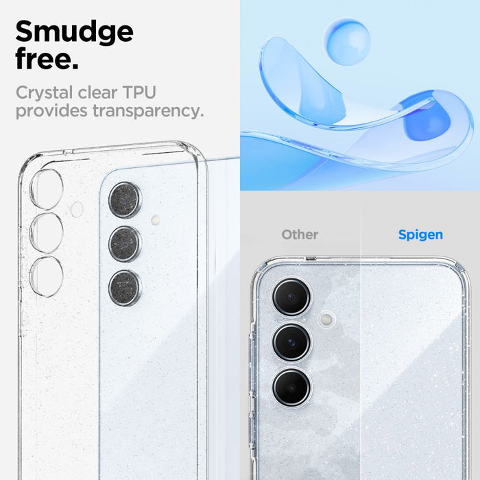 Spigen Liquid Crystal Case for Samsung Galaxy A55 5G - Clear Glitter
