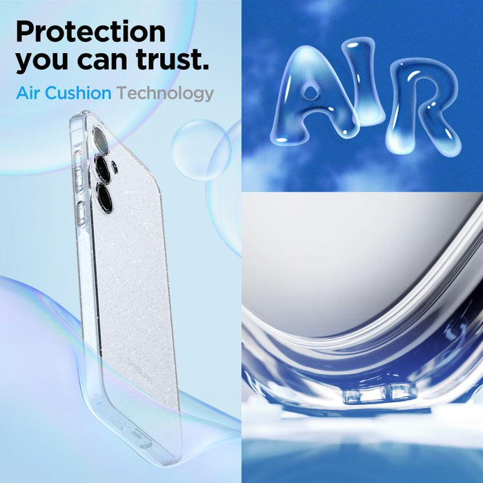 Spigen Liquid Crystal Case for Samsung Galaxy A55 5G - Clear Glitter