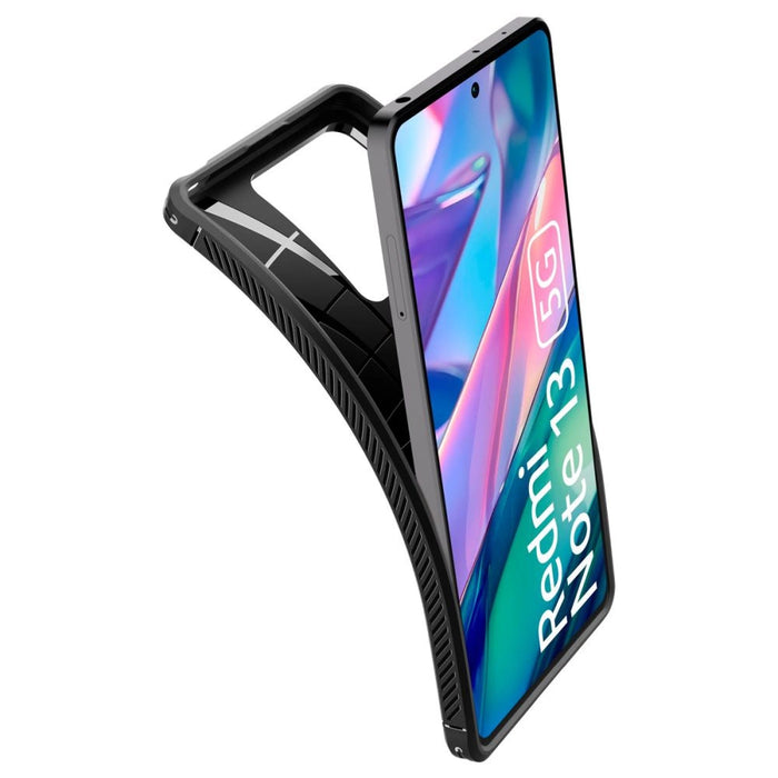 Spigen Rugged Armor case for Xiaomi Redmi Note 13 5G - matte black