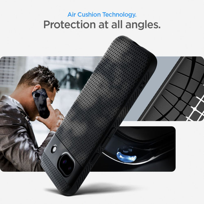 Spigen Liquid Air Case for Google Pixel 8A - Matte Black