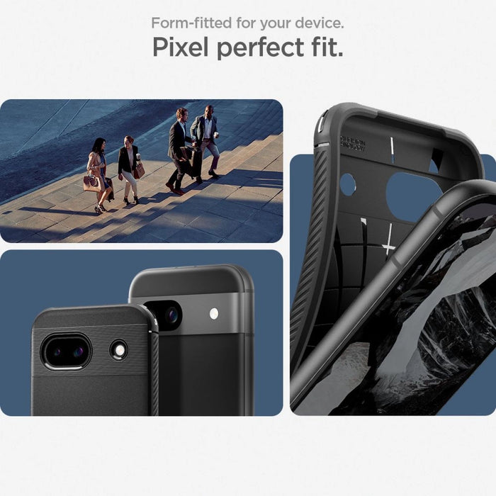 Spigen Rugged Armor Case for Google Pixel 8A - Matte Black
